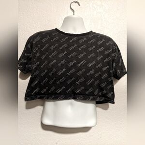 Reebok Black Women's Crop Top